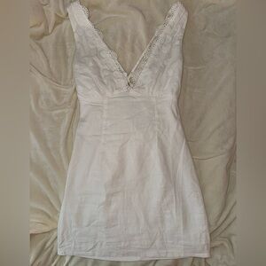 White summer dress from Princess Polly, size US 4.